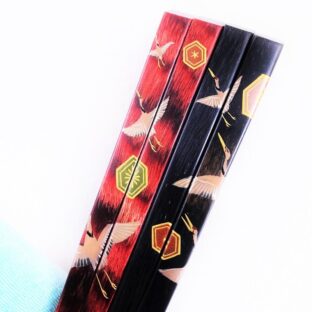 「鶴亀」よりそい箸