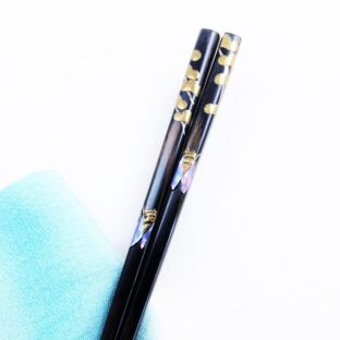 「せみ　黒」箸