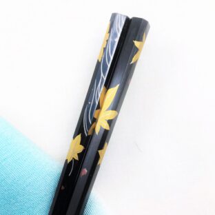 「雲錦　縞黒檀」箸