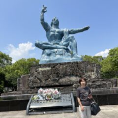 嫁と二人で長崎観光