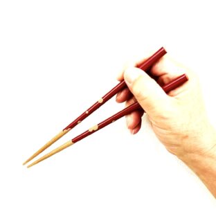 変なお箸の持ち方は、印象が悪い