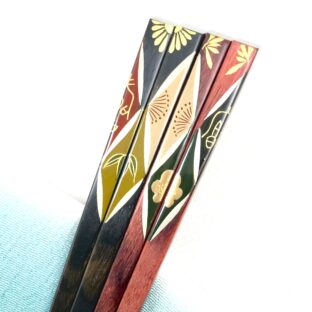 「菱七宝四君子」よりそい箸