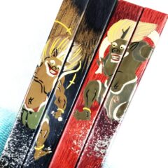 箸や楓が大切にしたい「 よりそい箸」　-　「風神雷神」