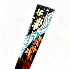 よりそい箸「流水と桜・紅葉」について