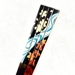 よりそい箸「流水と桜・紅葉」について