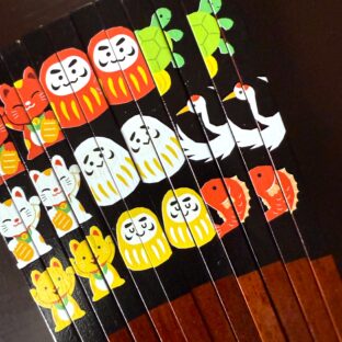 【おもろ箸】開発…　料理・花・動物。“見るだけで楽しい”新シリーズ誕生へ